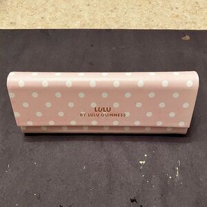 Lulu Guinness Magnetic Trifold Glasses Case